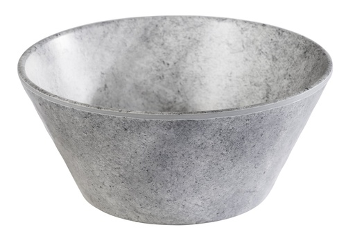 [506596] Kom Element Look Betonlook 0.5 liter Ø 16.0x7.0cm Melamine