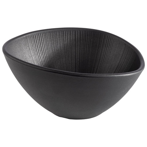 [506657] Schaal Nero 0.5 liter 19.0x16.5x9.0cm melamine zwart