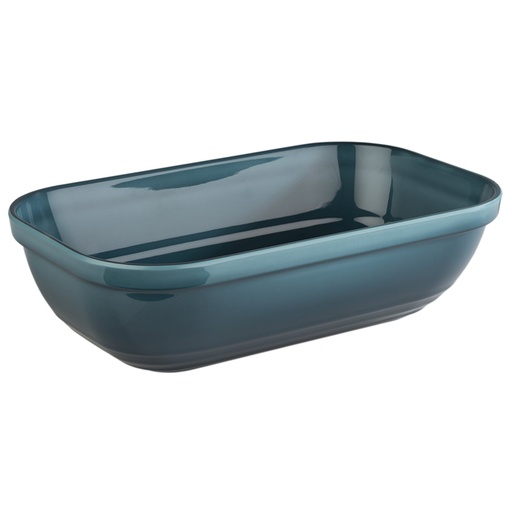 [506669] Melamine kom GN 1/4 1.5 liter 26.5x16.2x7.5cm Emma turquoise