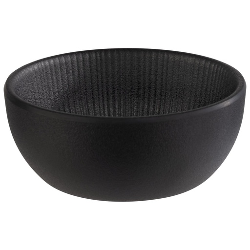 [506696] Melamine Kom Nero Zwart 8.5x3.5cm 0.1 liter