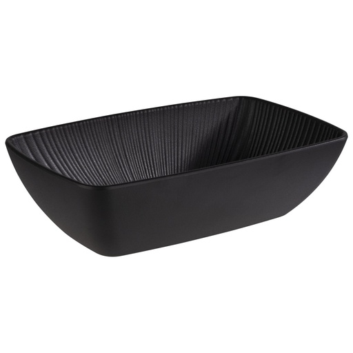[506703] GN 1/4 kom 26.5x16.2x7.5cm 1.5 liter Nero zwart Melamine