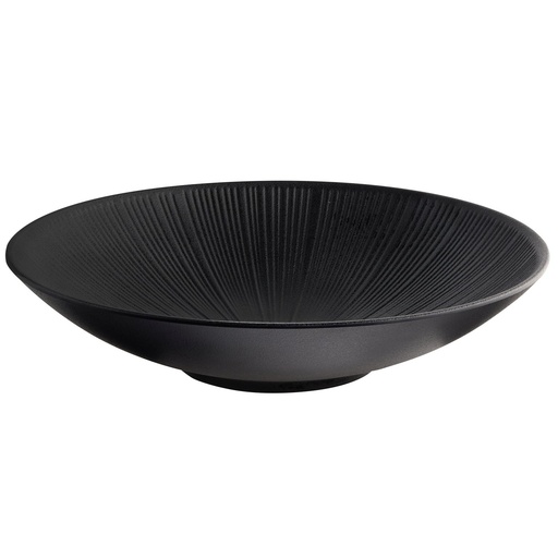 [506710] Schaal Nero 3.4 liter Ø35.0x8.0cm melamine zwart