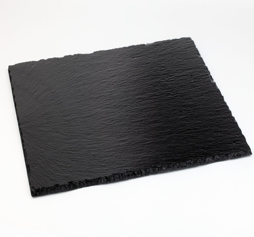 [506742] Serveerschaal set 4 stuks 10x10 cm 0.6-0.9cm dikte Leisteen Natuurlijk