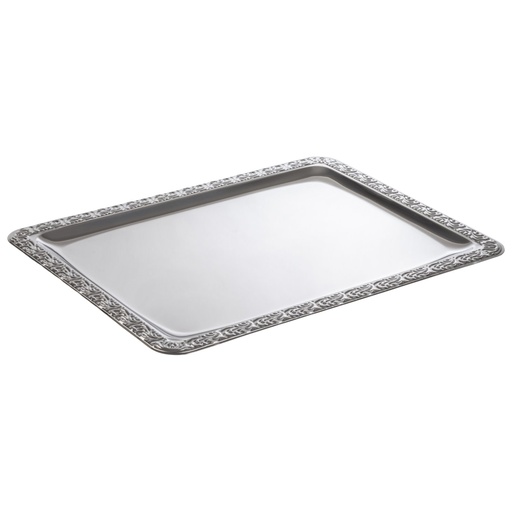 [506776] Serveertray 42.0x31.0x1.5cm Schöner Essen RVS