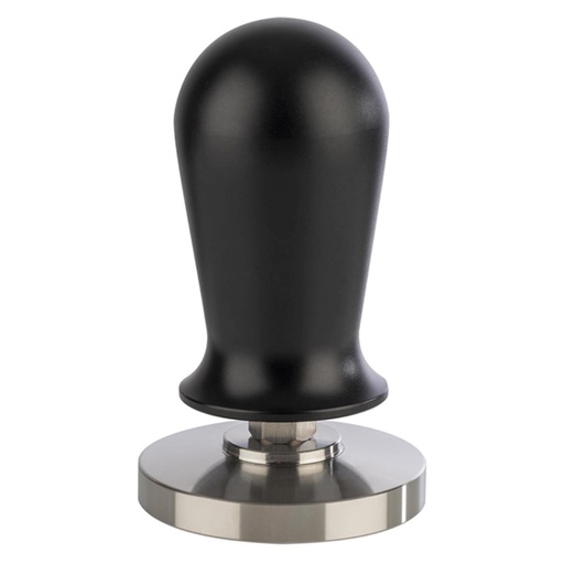 [506808] Tamper Ø 5.8cm 5.8x5.8x10.0cm Zwart handvat met drukregulatie rvs en aluminium