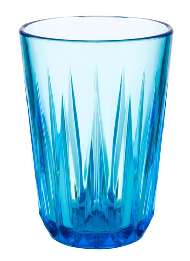 [506836] Drinkglas 0.2 liter 7.5x7.5x11.0cm Tritan kristal look hemelsblauw