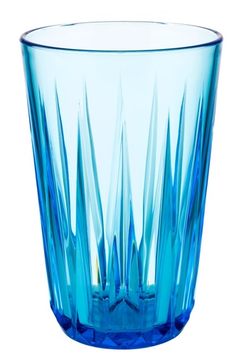 [506837] Drinkbeker 0.4 L 8.5x8.5x14.0cm Kristal Tritan Hemelsblauw
