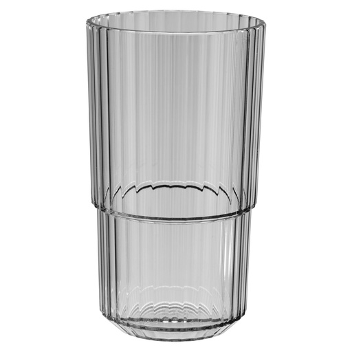 [506855] Drinkglas Tritan 500.0 ml 8.5x8.5x15.0cm Linea Frans grijs