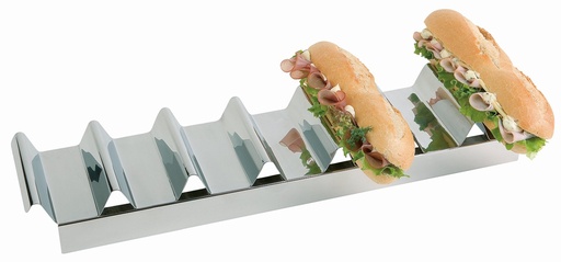 [506990] Snackpresenter 47.0x10.0x5.5cm RVS