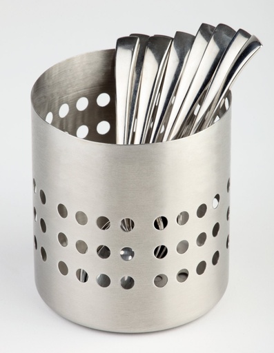 [506991] Bestekmand 10.0x10.0x10.0cm RVS mat