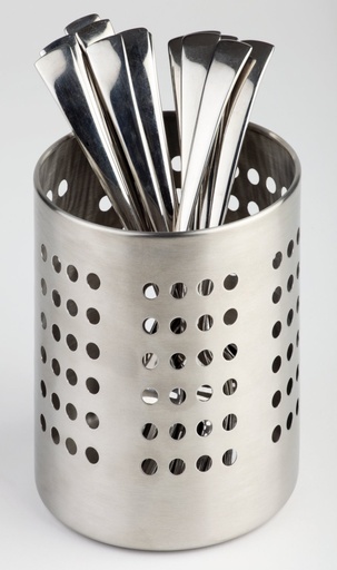 [506992] Bestekmandje 12.0x12.0x14.0cm RVS mat