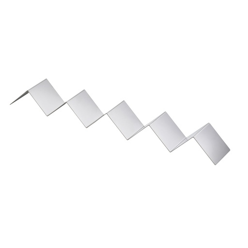 [507002] Snackpresenter RVS met 4 sleuven 56.0x8.0x5.5cm