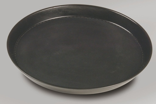 [507040] Antislip bier dienblad ovaal Gripzone zwart 29.0x21.0x2.0cm glasvezelversterkt kunststof