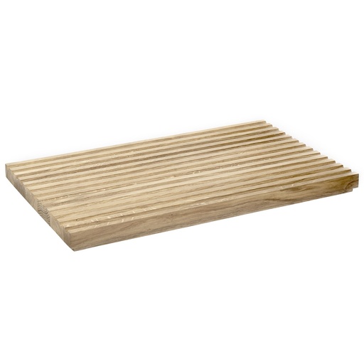 [507086] Snijplank GN 1/1 53.0x32.5x3.5cm Valo eikenhout geolied met antislipvoetjes