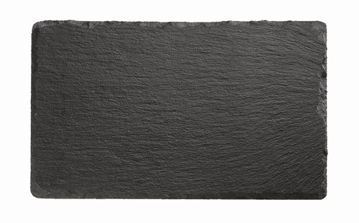[507109] Natuurlijke leistenen serveerschaal 24.0x15.0x1.0cm naturel