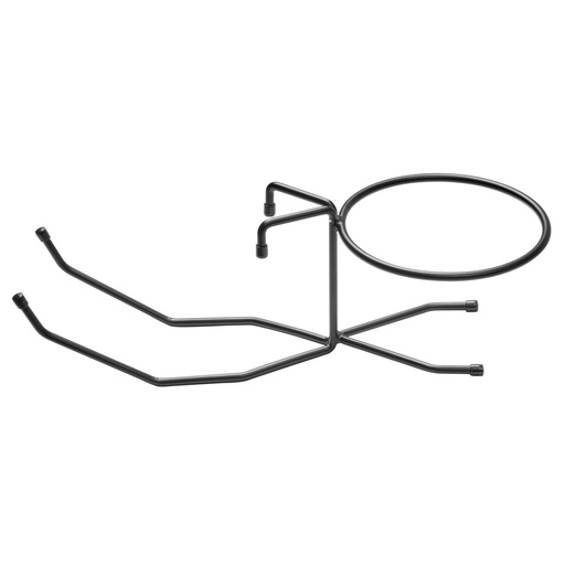 [507119] Champagnekoeler tafelhouder met ring 18.0 cm 49.0x20.0x17.0cm zwart