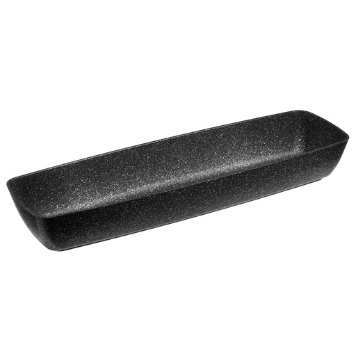 [507135] Schaal GN 2/4 4.25 liter 53.0x16.2x7.5cm Frostfire zwart aluminium met zwart-zilver anti-aanbaklaag