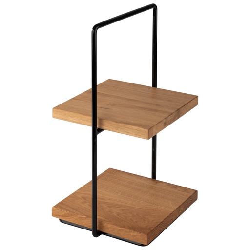 [507150] 2-laags Buffet Etagère 23.0x20.0x40.5cm Perfecto