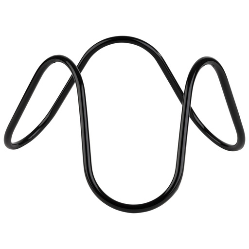 [507156] Buffetstandaard 24.0x24.0x13.0cm golfmodel zwart met antislip coating