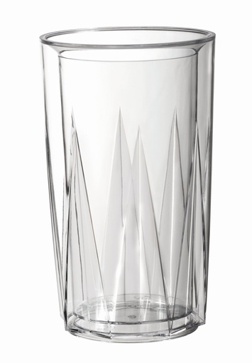 [507183] Flessenkoeler dubbelwandig kunststof 13.5x13.5x23.0cm transparant Sieger Design