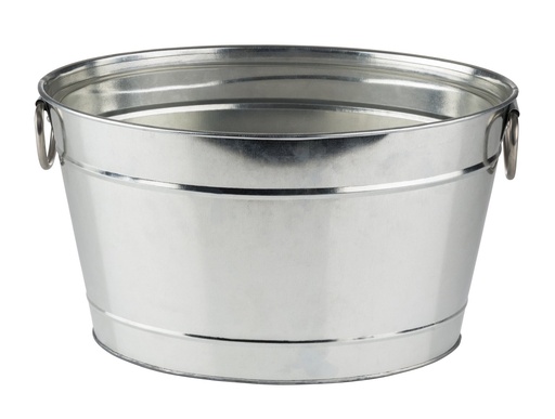 [507190] Drankkoeler 40.0x28.0x22.0cm 11.0 liter gegalvaniseerd metaal met PVC inzetstuk