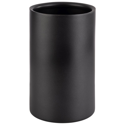 [507200] Flessenkoeler dubbelwandig Levante zwart 12.0x12.0x20.0cm roestvrij staal