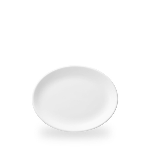 [507276] Schaal ovaal 23.0cm Whiteware White Churchill