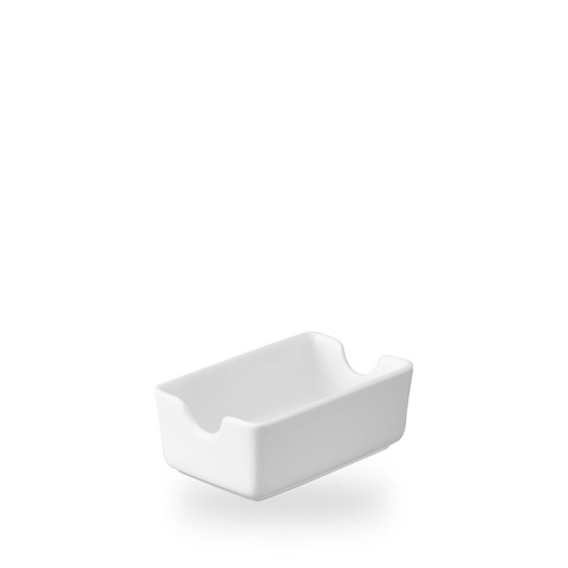 [507303] Kom 11.7cm x 7.3cm Whiteware white Churchill
