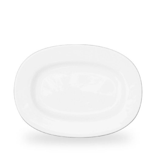[507408] Bord plat ovaal 33.0cm White alchemy Churchill