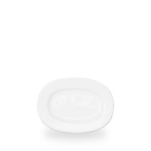 [507409] Bord plat ovaal 20.3cm White alchemy Churchill
