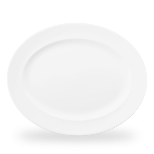 [507459] Schaal ovaal 36.5cm x 29.3cm Classic white Churchill