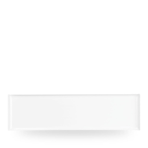 [507553] Schaal rechthoek 56.0cm x 15.3cm Alchemy Buffet Trays Balance White Churchill