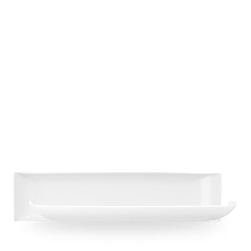 [507556] Schaal rechthoek 51.8cm 128.0cl boat dishes alchemy balance white Churchill