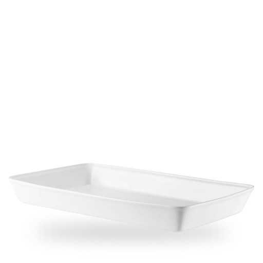[507695] Schaal rechthoek 53.0cm x 32.5cm h 6.2cm Counter Serve White Cookware Churchill