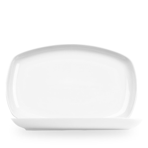 [507709] Schaal rechthoek 35.5cm x 23.5cm Menu Standard Porcelain Churchill