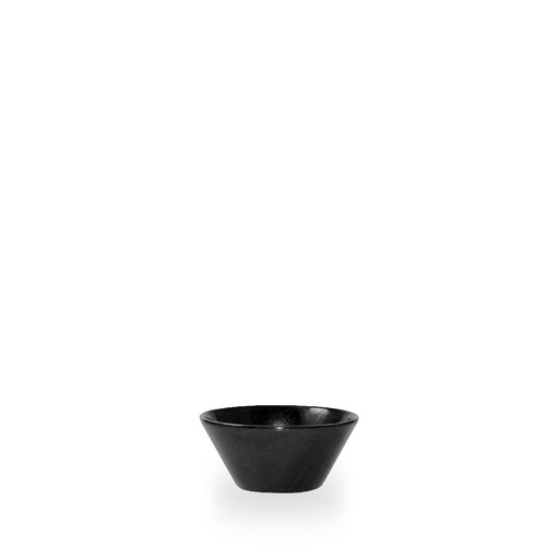 [507791] Kom 11.6cm h 6.0cm 28.0cl Bit on the side onyx black Churchill