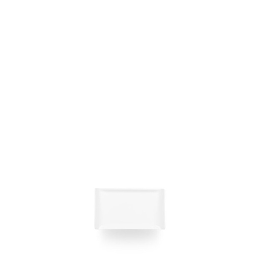 [507793] Schaal rechthoek 17.0cm x 10.0cm Alchemy Buffet Trays Balance White Churchill