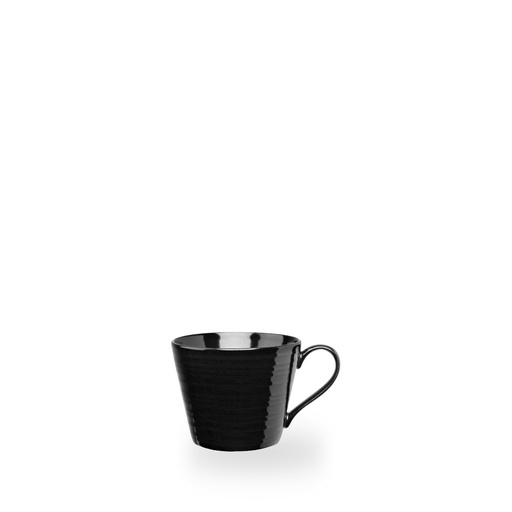 [507873] Mok 10.0cm h 8.0cm 35.5cl Snug Mugs Black Churchill