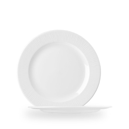 [507903] Bord plat 26.1cm Bamboo Ceramic Churchill