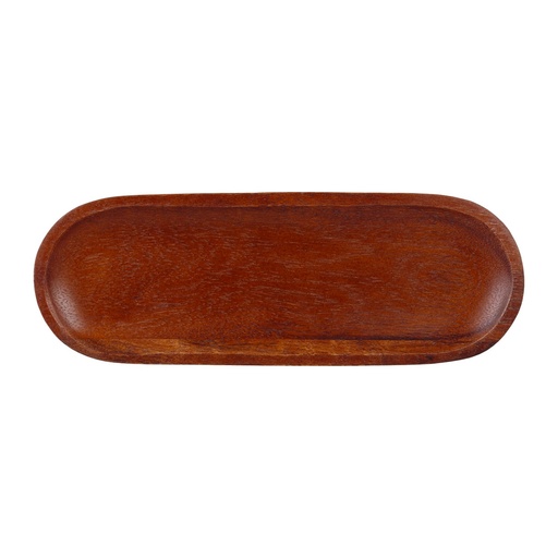 [507966] Schaal 29.0cm x 10.0cm Warm acacia Wood Churchill