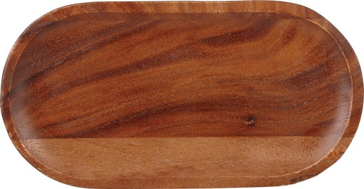 [507970] Schaal 29.0cm x 15.0cm Warm Acacia Wood Churchill