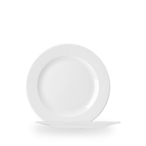 [508021] Bord plat 23.4cm Bamboo Ceramic Churchill