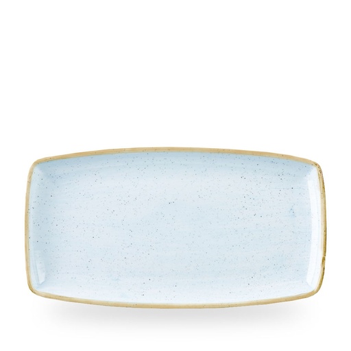 [508042] Schaal rechthoek 34.5cm x 18.5cm Stonecast Duck Egg Churchill