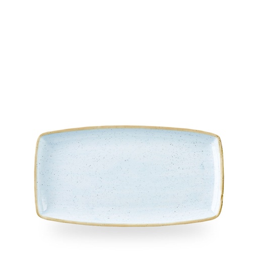 [508043] Schaal rechthoek 29.5cm x 14.0cm Stonecast Duck Egg Churchill