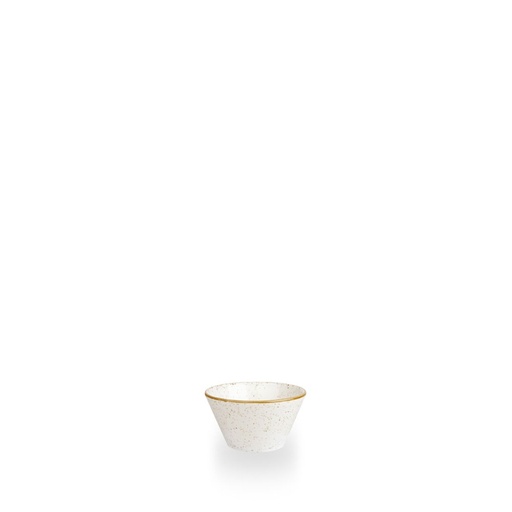 [508065] Dipper/tipje 8.0cm h 4.0cm 9.0cl Stonecast Barley White Churchill