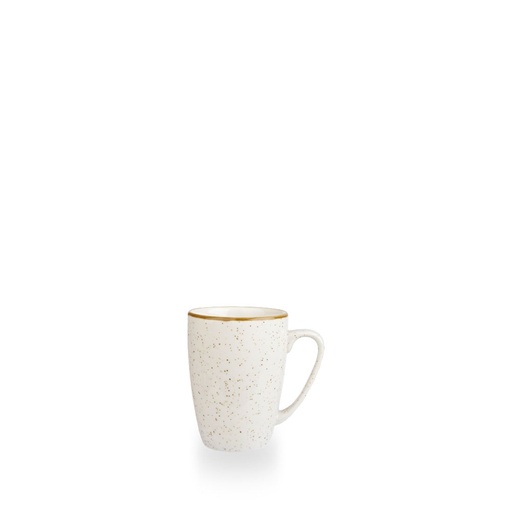 [508074] Oorbeker 8.0cm h 11.0cm 34.0cl Stonecast barley white Churchill