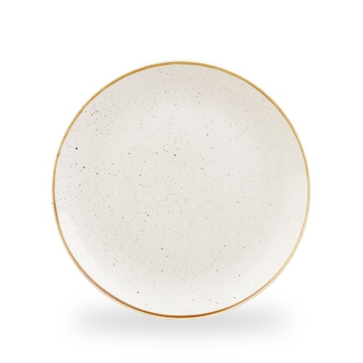 [508091] Bord coupe 28.8cm Stonecast Barley White Churchill