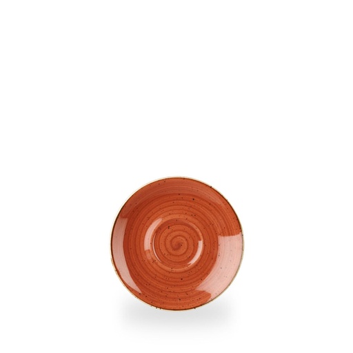 [508105] Schotel 15.6cm Stonecast spiced orange Churchill