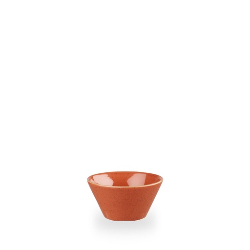 [508113] Kom 12.1cm h 6.5cm 34.0cl Stonecast Spiced Orange Churchill