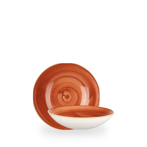 [508117] Kom 18.2cm 42.6cl Stonecast Spiced Orange Churchill